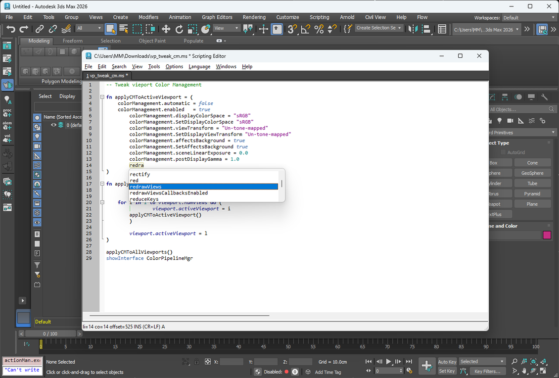 github - analyticalgraphicsinc odtkcodeexamples:... Automating Architectural Visualization with 3Ds Max Scripts | Save Time ...